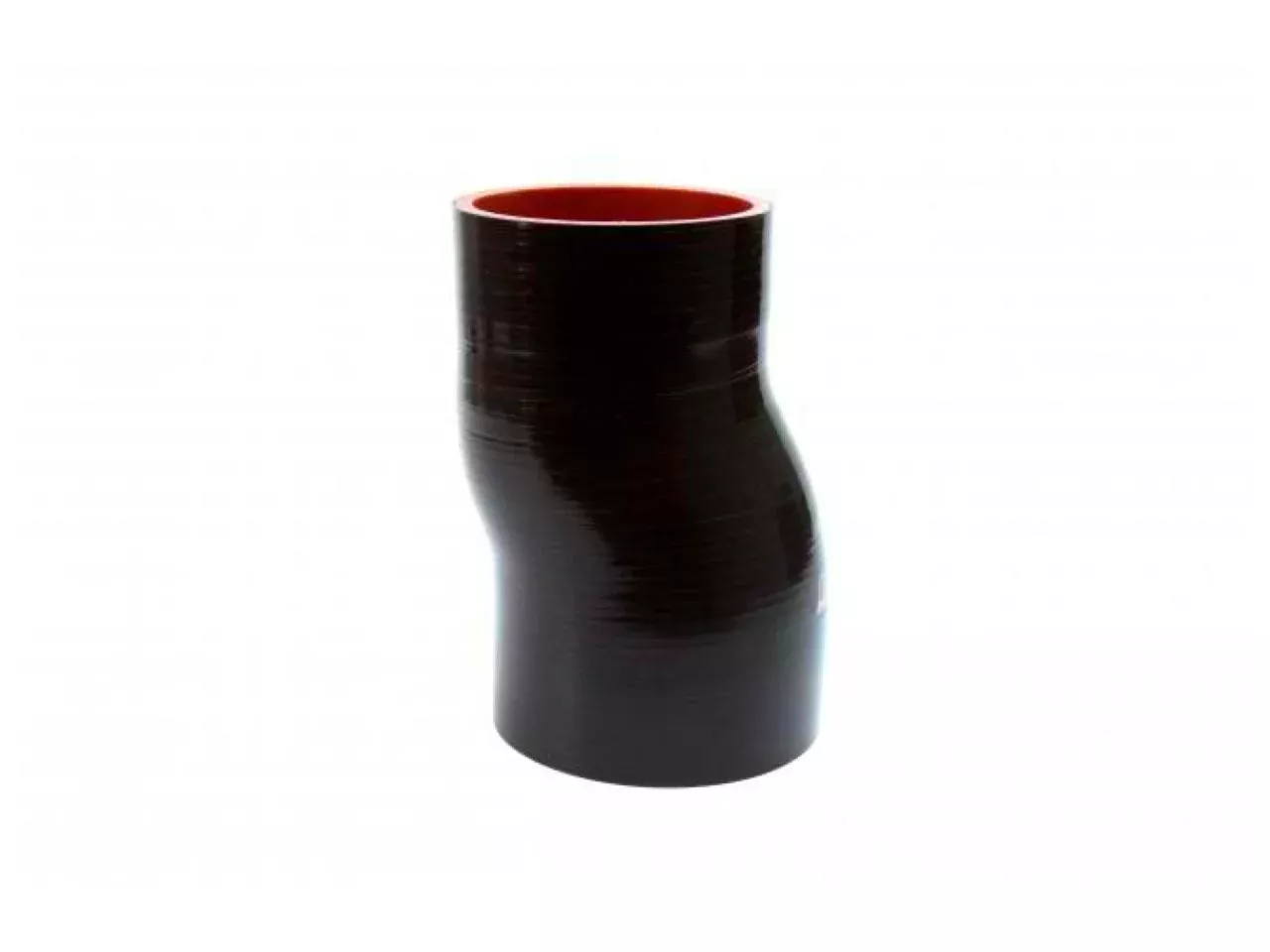 HPS 3″ ID, 6″ Length, Silicone Offset Straight Coupler Hose, High Temp 4-ply Reinforced, 152mm ID, Black