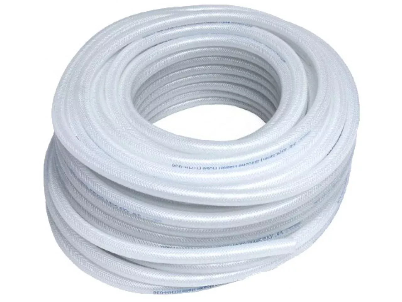 HPS High Temp 1/8″ Id (3mm) Reinforced Silicone Braid Clear Hose Tubing