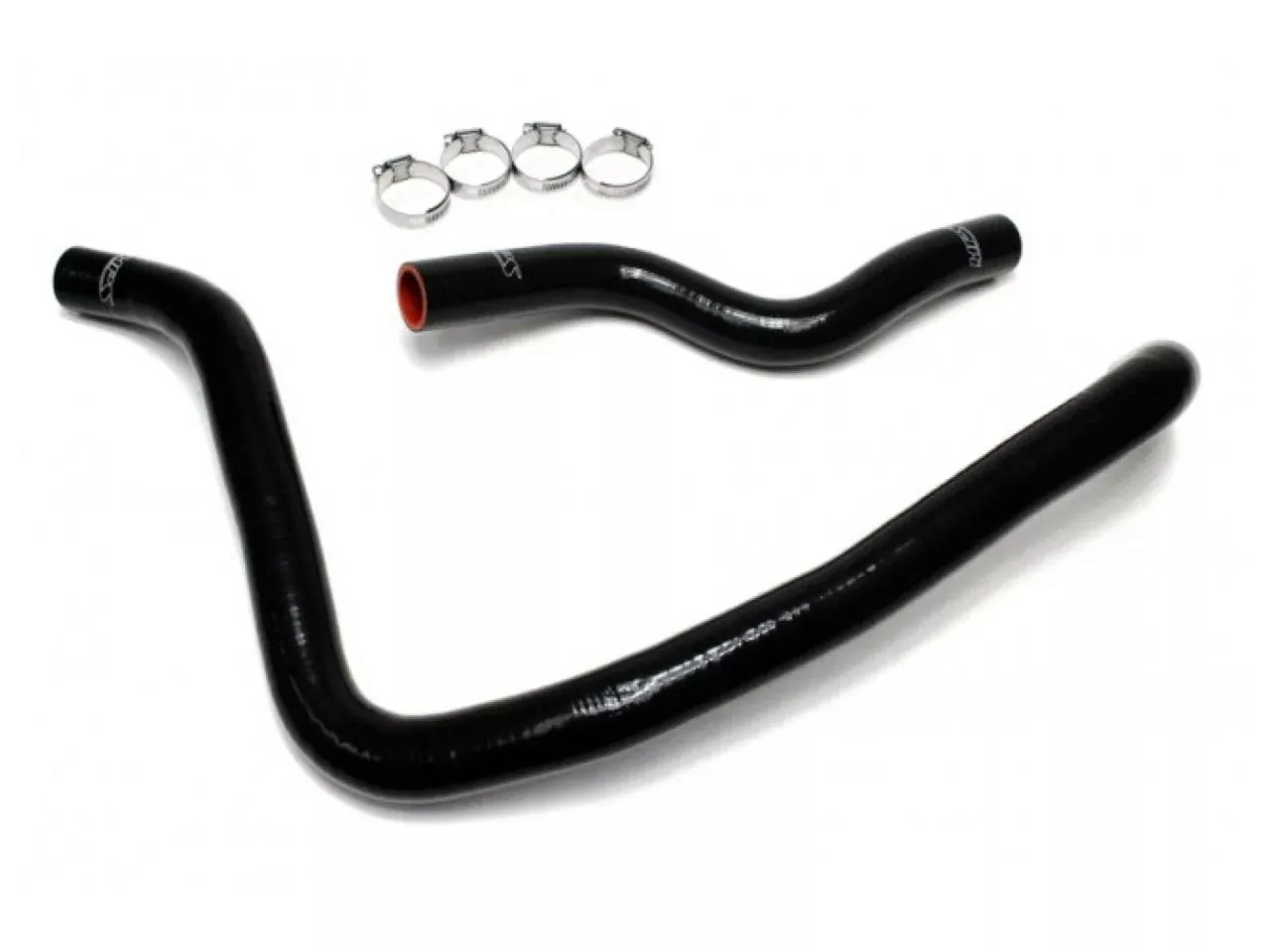HPS Performance HPS Reinforced Black Silicone Radiator Hose Kit Coolant Honda 98-02 Accord 2.3L 4Cyl
