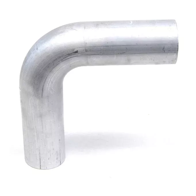 HPS Performance Products HPS 2″ OD 90 Degree Bend 6061 Aluminum Elbow Pipe Tubing 16 Gauge, Mandrel Bent, Mill Finish