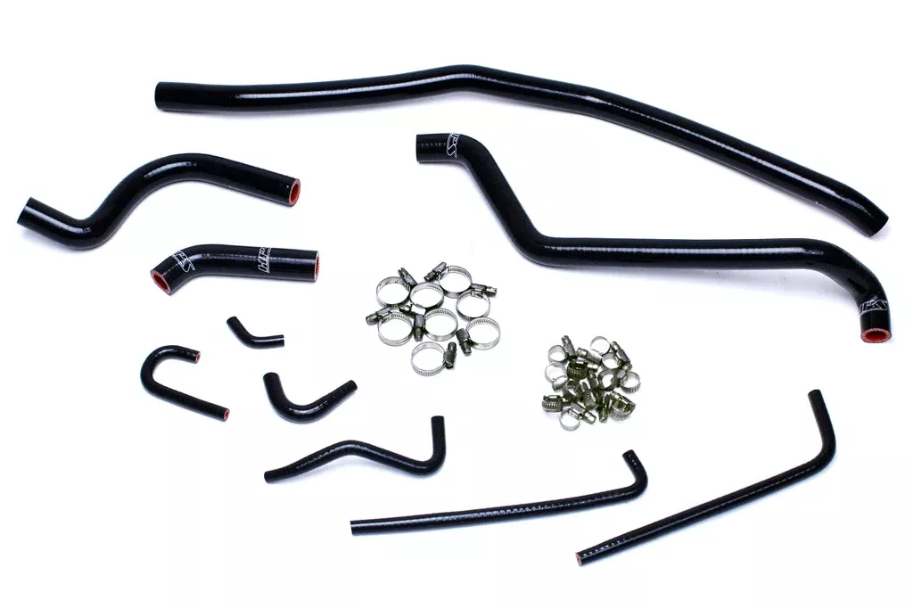 HPS Performance Products HPS Black Reinforced Silicone Radiator Hose Kit Kawasaki 04-09 KFX700