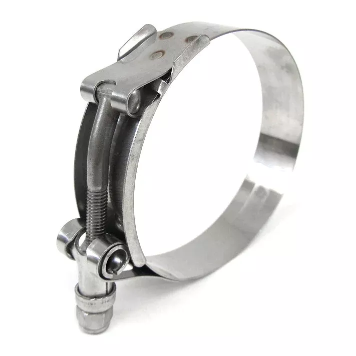 HPS Performance Products HPS Stainless Steel T-Bolt Hose Clamp Size # 64, fit 2-9/16″ ID hose, Range: 2.87″ – 3.19″