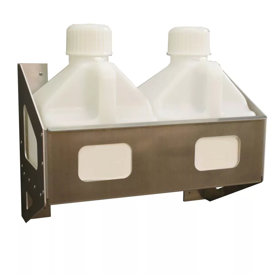 HRP Fuel Jug Rack Wall Mounted | Aluminum