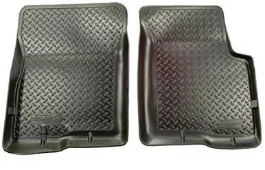 Husky Liners 33001 Front Black Classic Floor Liners for Bronco/F-150/F-250