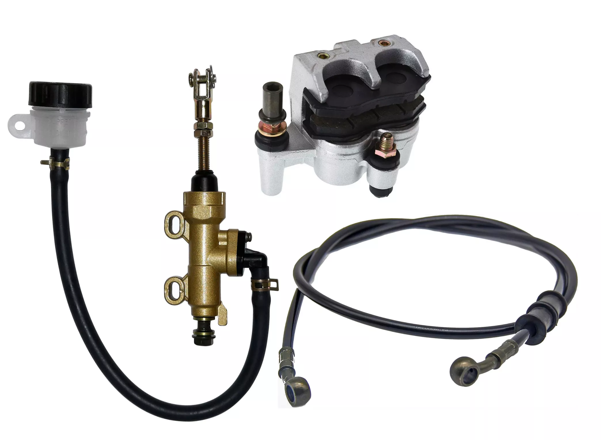 Hydraulic Brake Kit Caliper & Master Cylinder