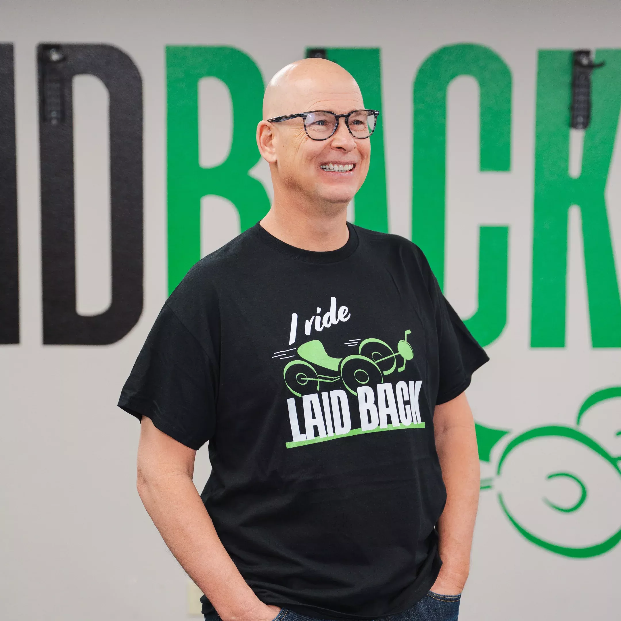 “I Ride Laid Back” T-Shirt