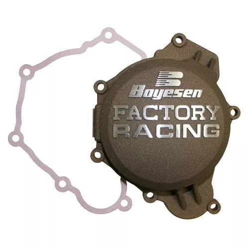IGNITION COVER 16-18 KTM125 SX, BOYESEN SC-41CM, MAGNESIUM