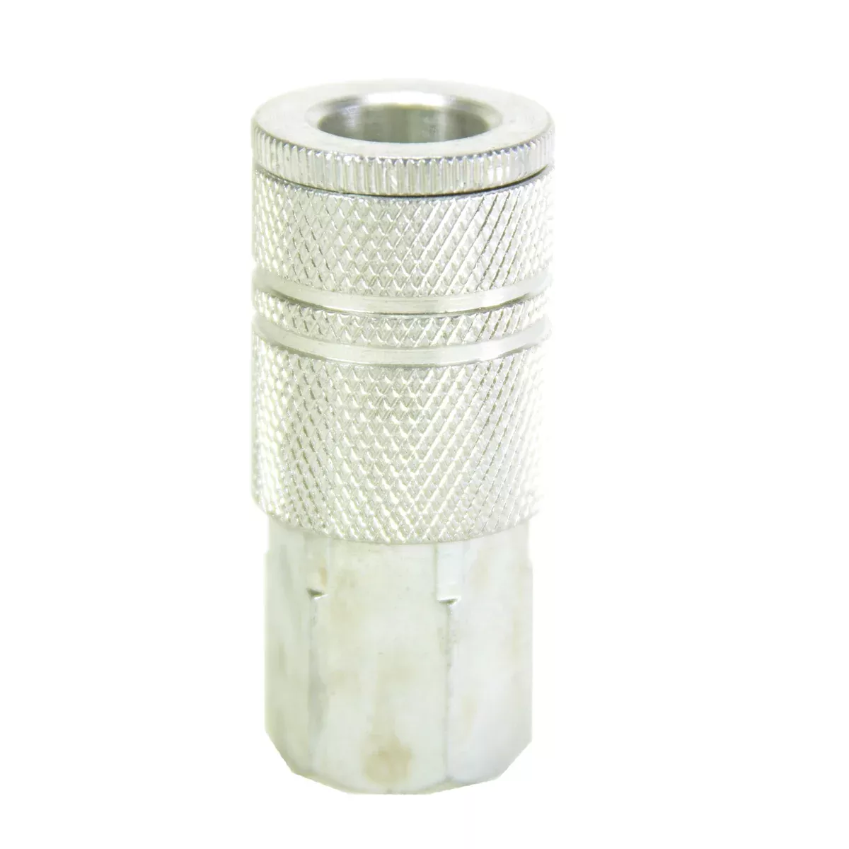 Ind. Type E Coupler – 3/8″ Body, 3/8″ NPT F