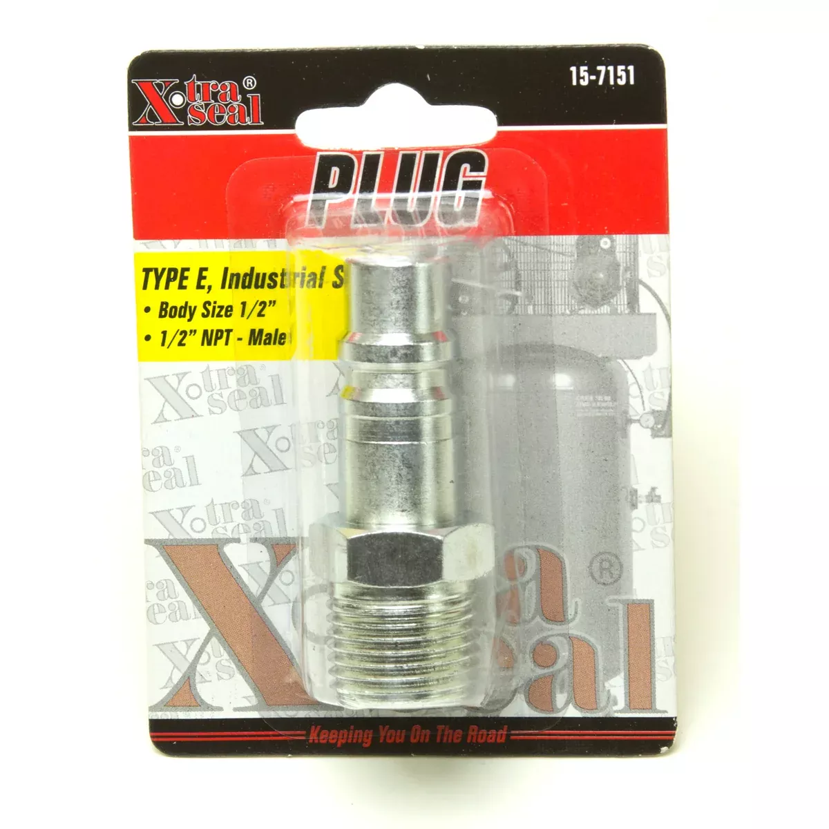 Ind. Type E Plug – 1/2″ Body, 1/2″ NPT M