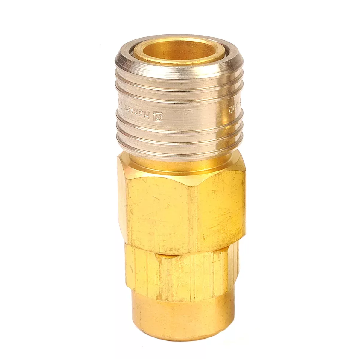 Ind. Type H Coupler - 1/2" Body, 3/8" NPT F
