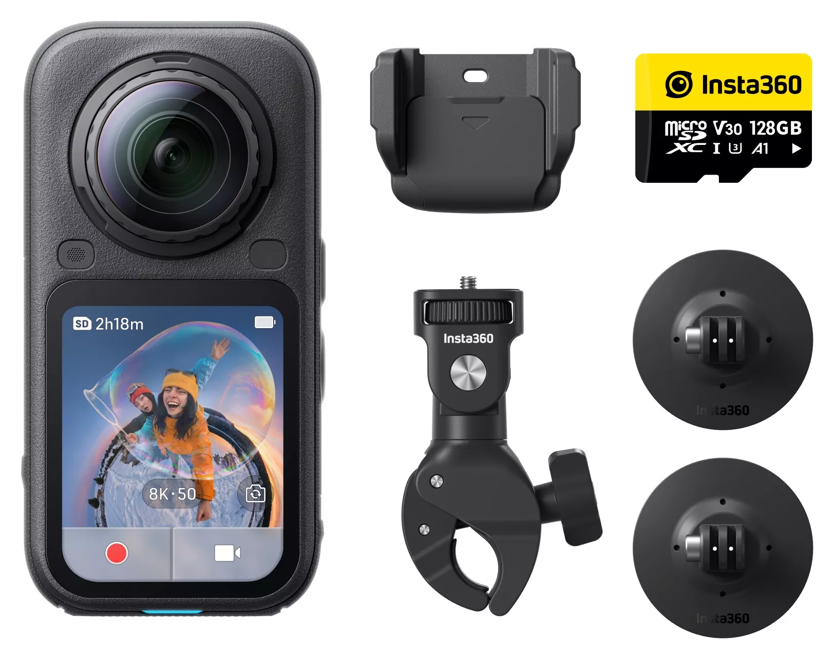 Insta360 X6 Motorcycle Camera Bundle