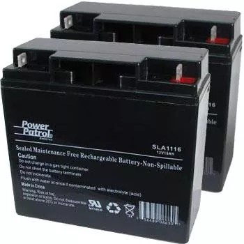 Interstate 12V 18 AH Sealed Lead Acid (Pair)
