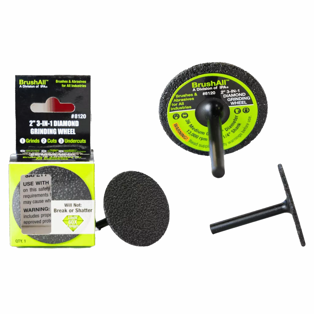 IP8120 – 2″ 3-in-1 Diamond Wheel