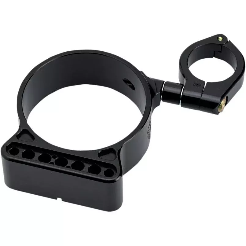 Joker Black Anodized Side Mount Speedo Relocation Bracket Harley XL 39MM