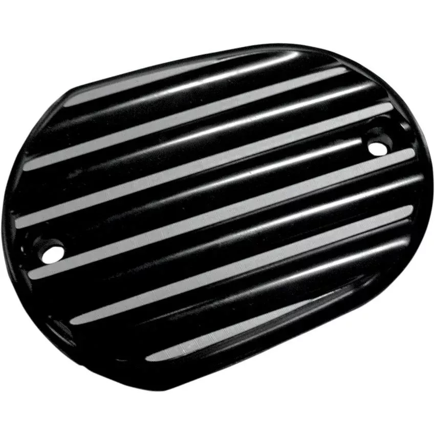 Joker Machine Black Finned Front Master Cylinder Cover For Harley-Davidson Sportster XL 06-20