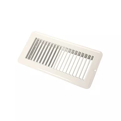 JR Products 02-28985 Heating/Cooling Register (White)