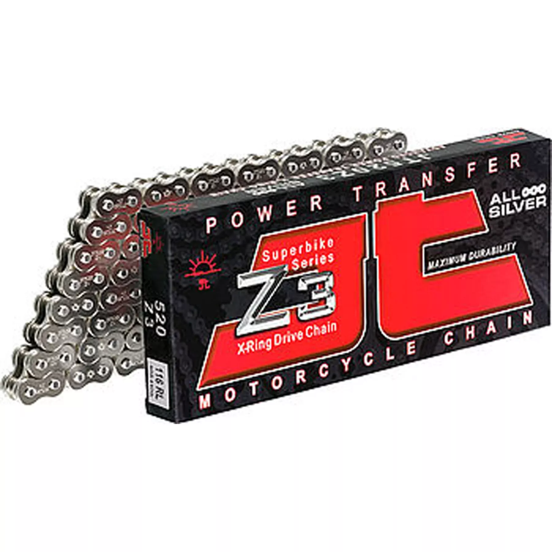 JT Chain and Sprockets JTC520Z3-120RL Jt-Chain-520Z3-120Rl