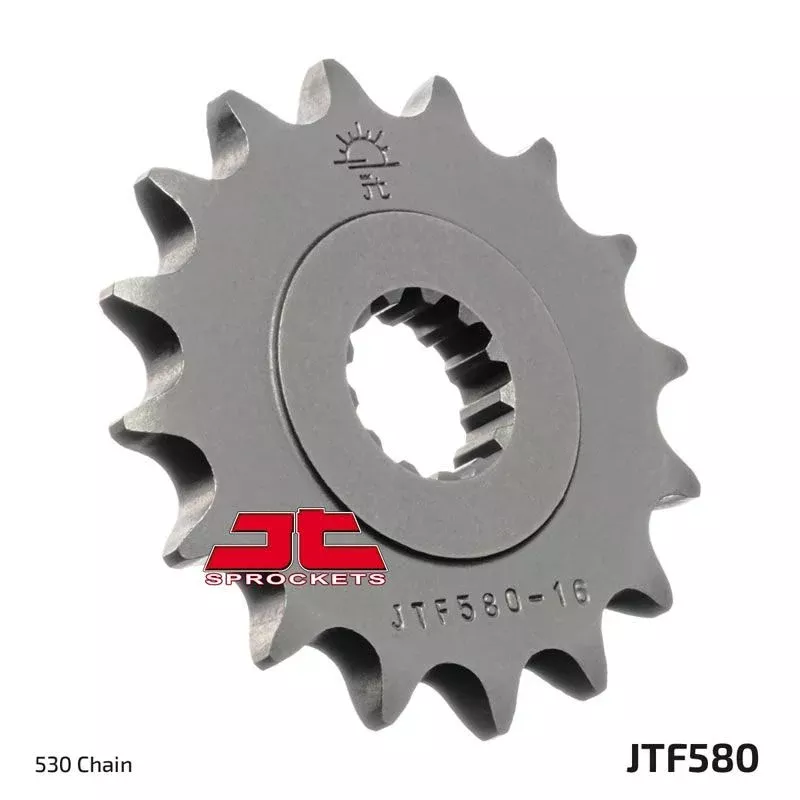 JT Sprockets Front Steel Countershaft Sprocket 16 Tooth 16T 530 Chain JTF580.16