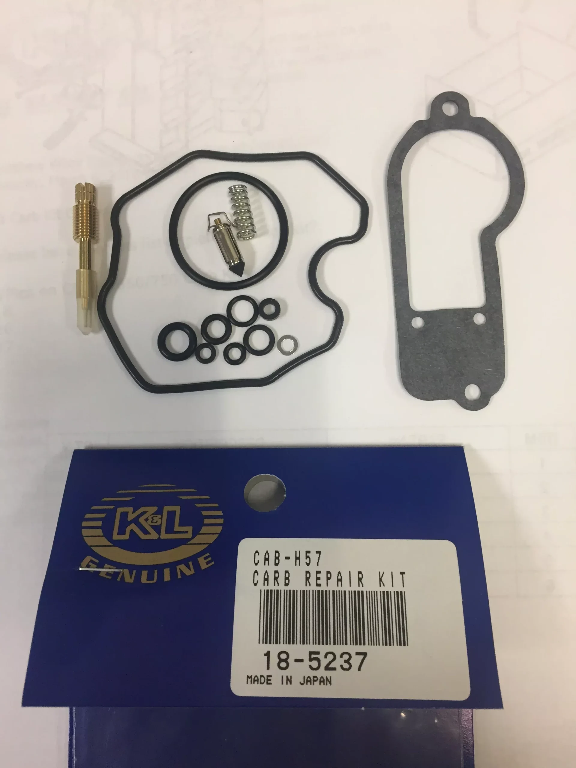 K&L Carb Repair Kit (Ea)-118-5237