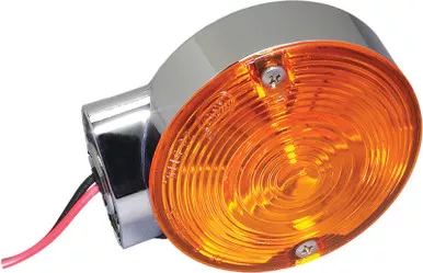 K&S Turn Signal H-D Front W/O Threads - 25-5085