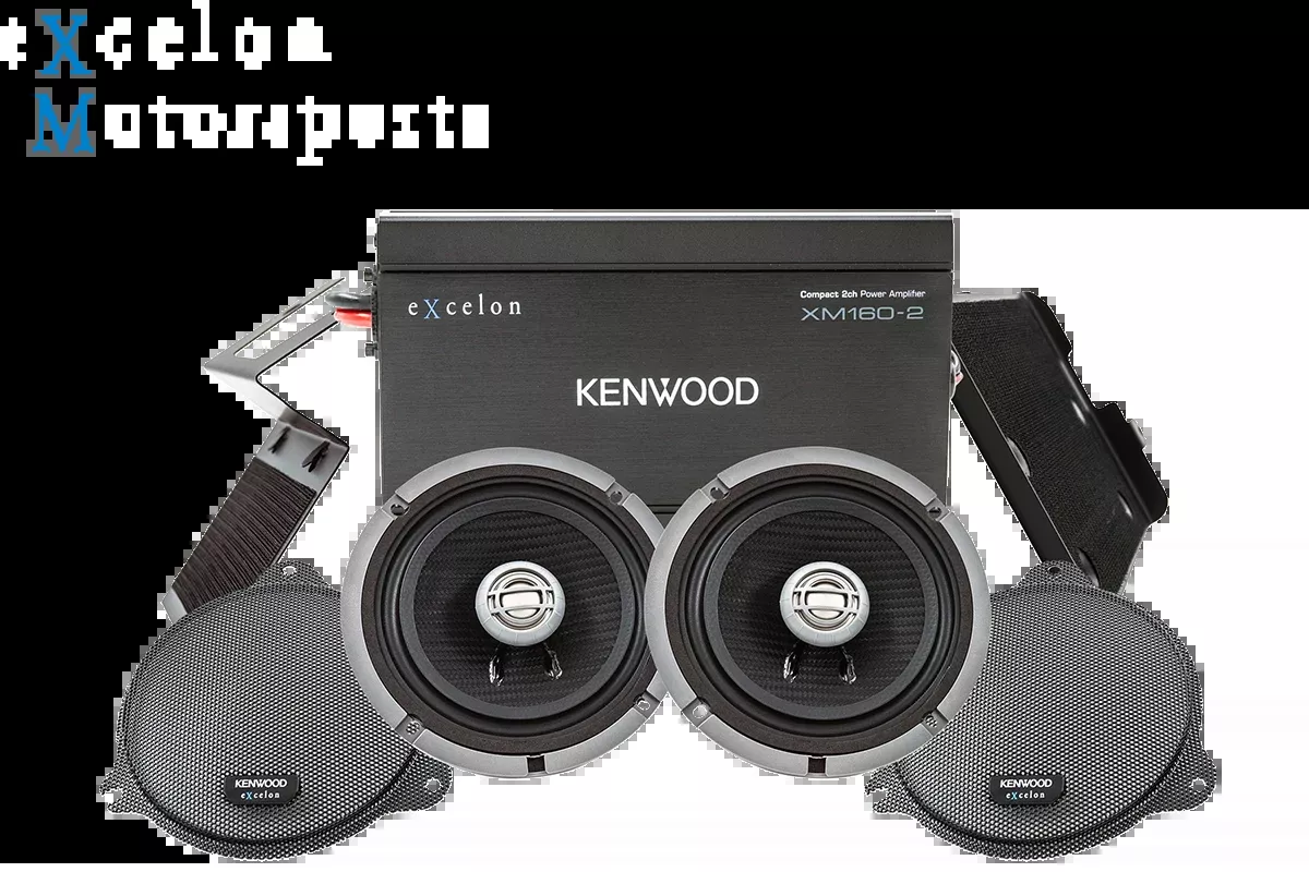 Kenwood Front speaker kit with Amp and wiring harness