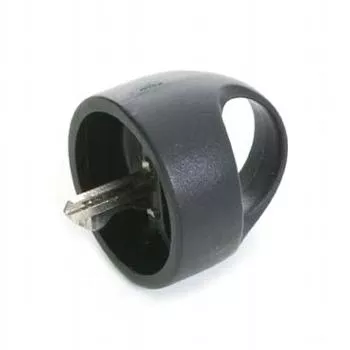 Key with Molded Plastic Knob, Easy Pull, C-1020-034