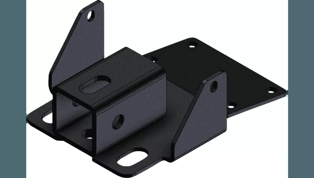 KFI 2″ Rear Receiver Hitch for ’05-23 Kawasaki Mule 400 Models
