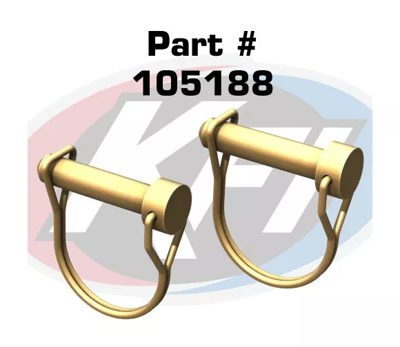 KFI ATV Plow Pin 3/8 In