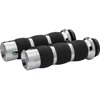 KHROME WERKS 0630-3082 500295 CUSTOM GRIPS Air Klassic w/Cable Control Throttle