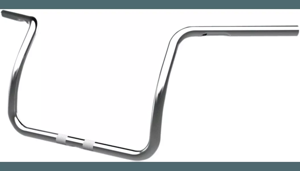 Khrome Werks 1″ 2+2 Custom Sweeper Handlebar for ’82-22 Harley Davidson Touring Models – 12″ Chrome