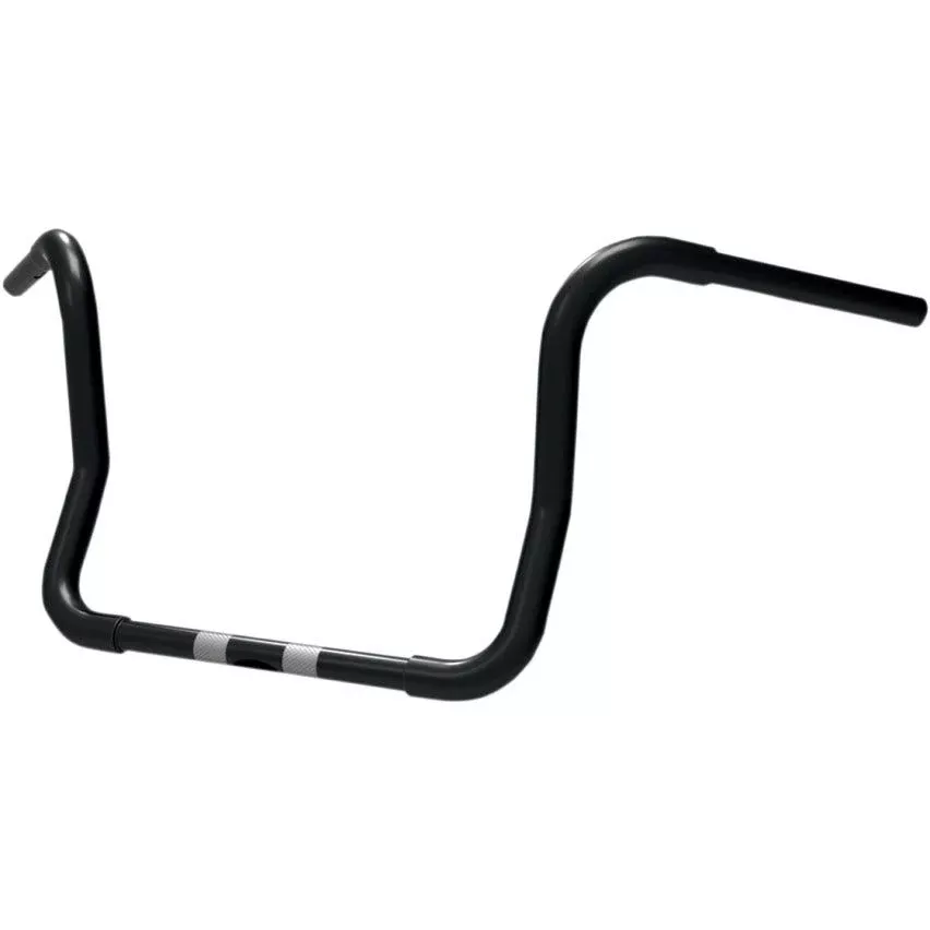 Khrome Werks 12″ Black Fat 1-1/4″ Ape Hanger Handlebars for Harley FLHT/X 08-13