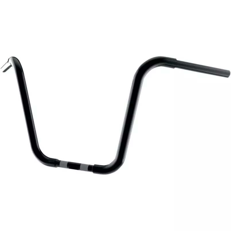 Khrome Werks 14″ Black Fat 1-1/4″ Ape Hanger Handlebars Harley Softail FLHR FLTR 96-14