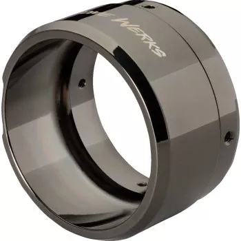 KHROME WERKS 1861-1683 201758 Klassic End Cap Tip 4-1/2" - Left Hand - Eclipse