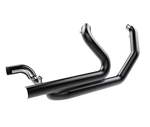 Khrome Werks 200860 2-Into-2 Crossover Headers with Heat Shields - Black