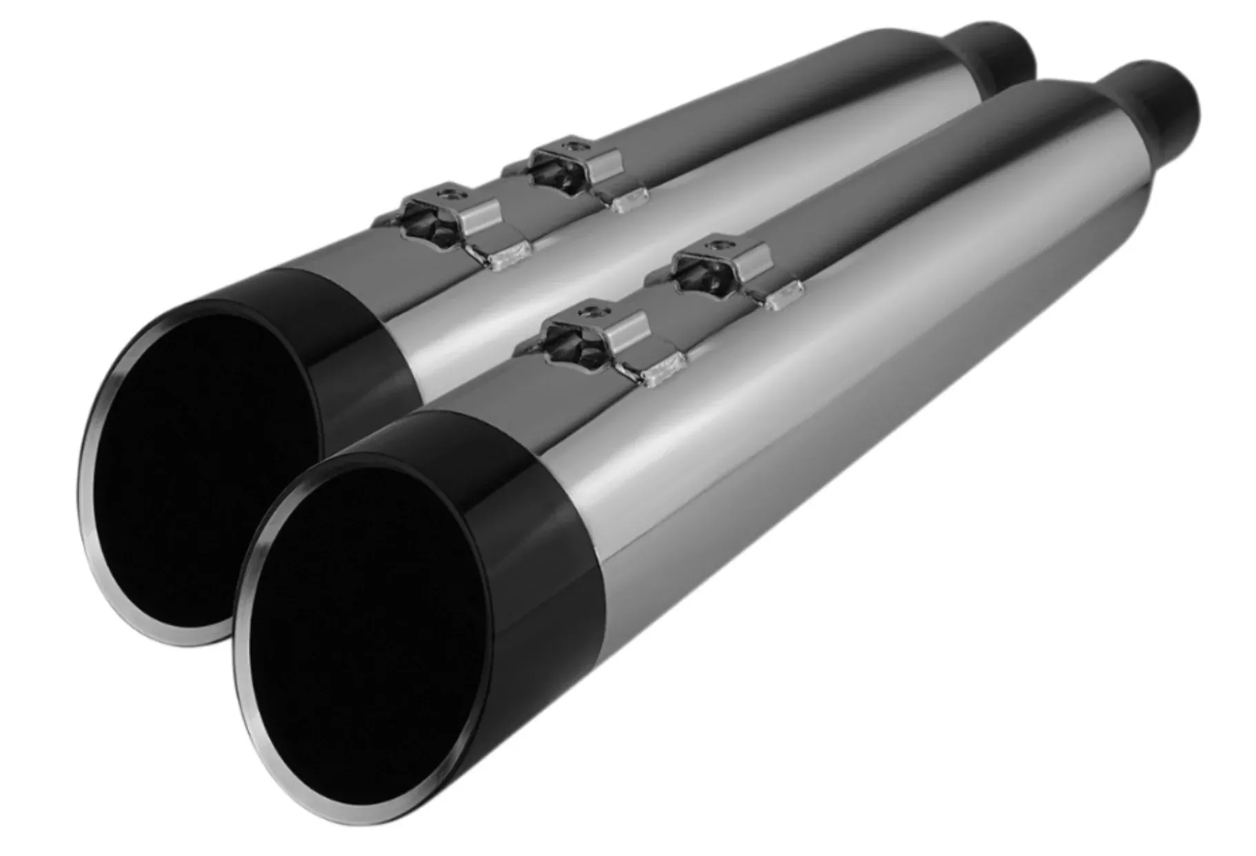 Khrome Werks 4.5″ HP Plus Mufflers with Edge Tip for 2017 and Up Harley-Davidson Touring
