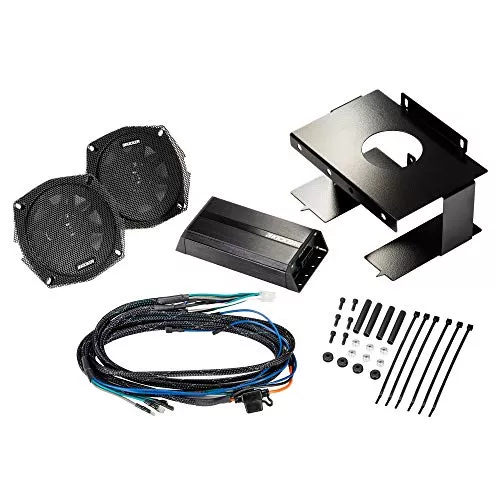 KICKER 46HDS962 5-1/4" Coaxial Speakers and 2-Channel Amplifier for Select 1996-2013 Harley-Davidson Motorcycles