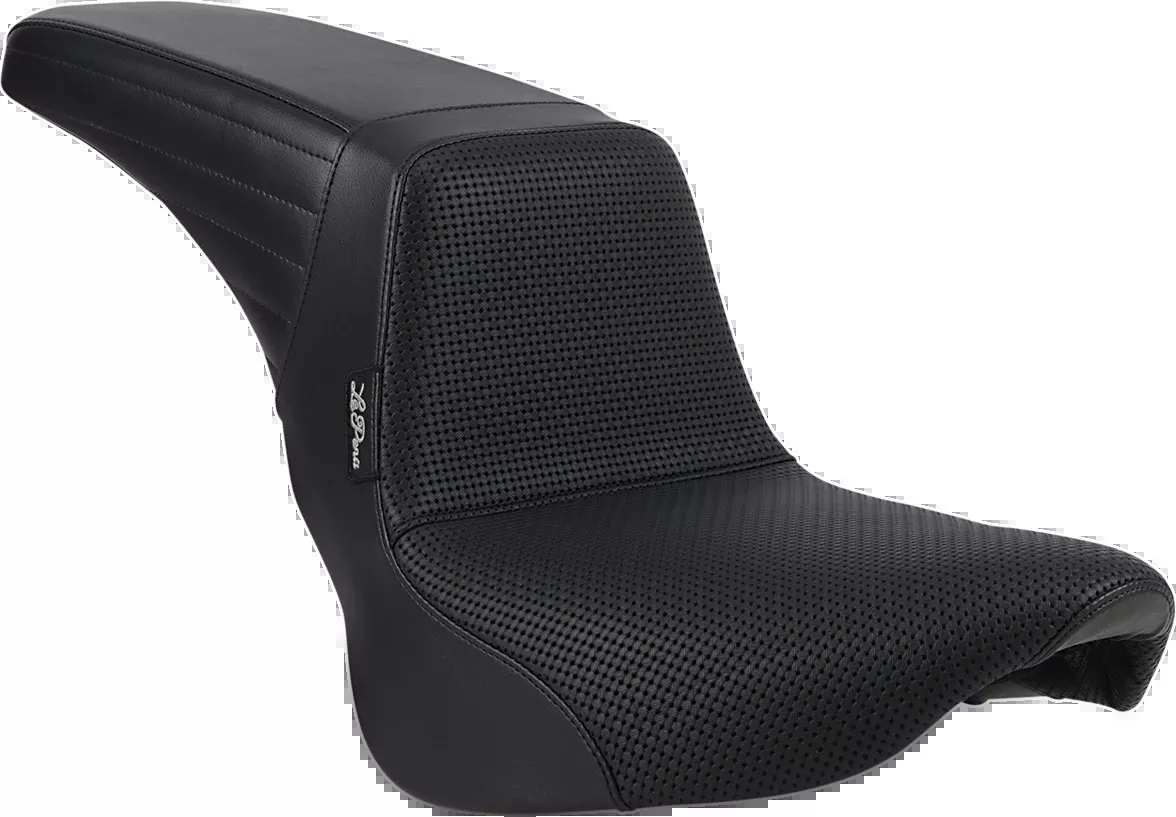 Kickflip Seat - Basketweave - Black - Softail '18-'23