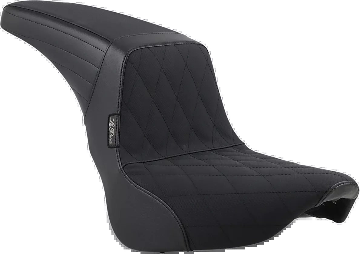 Kickflip Seat - Diamond w/ Gripp Tape - Black - Softail '18-'23