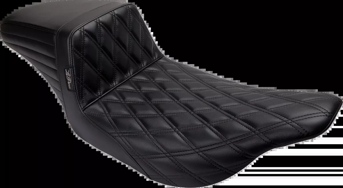 Kickflip Seat - Double Diamond - Black - FL '97-'07