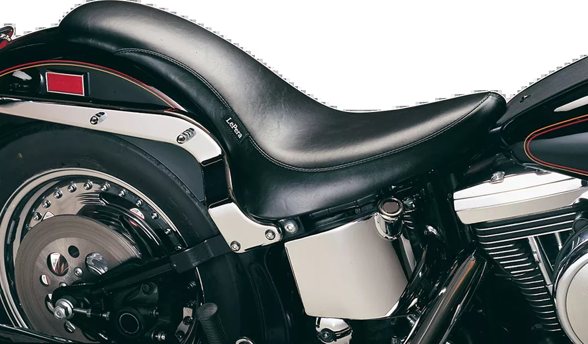 King Cobra 2-Up Seat - Black - Softail '00-'17