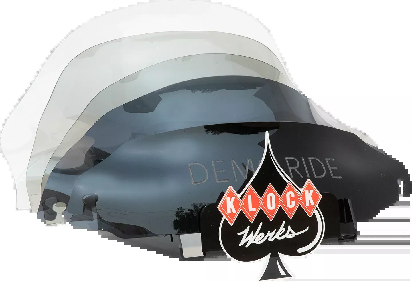 KLOCK WERKS Flare Windshield Display with Flyer - FLR KWW-01-561