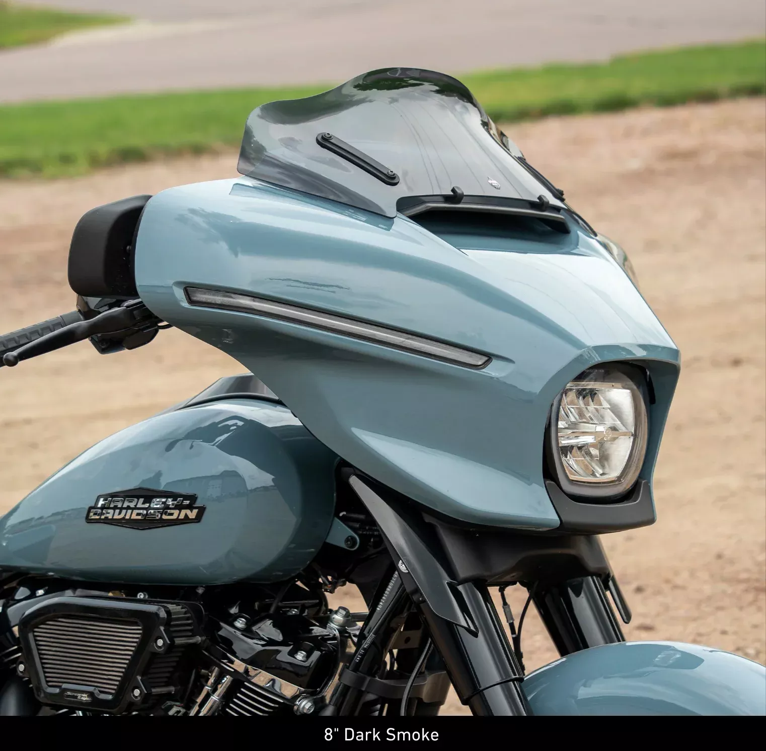 Klock Werks Flare™ Windshield for Harley-Davidson 2023.5 and Newer FLH (New Style BATWING Fairing)