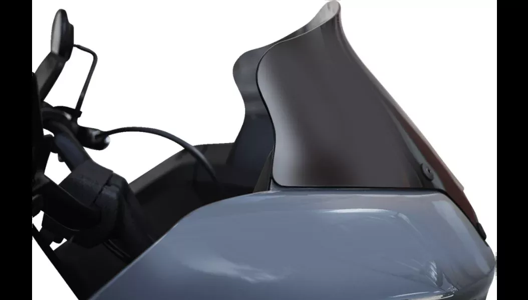 Klock Werks Flare Windshield - Low Rider ST - Dark Smoke