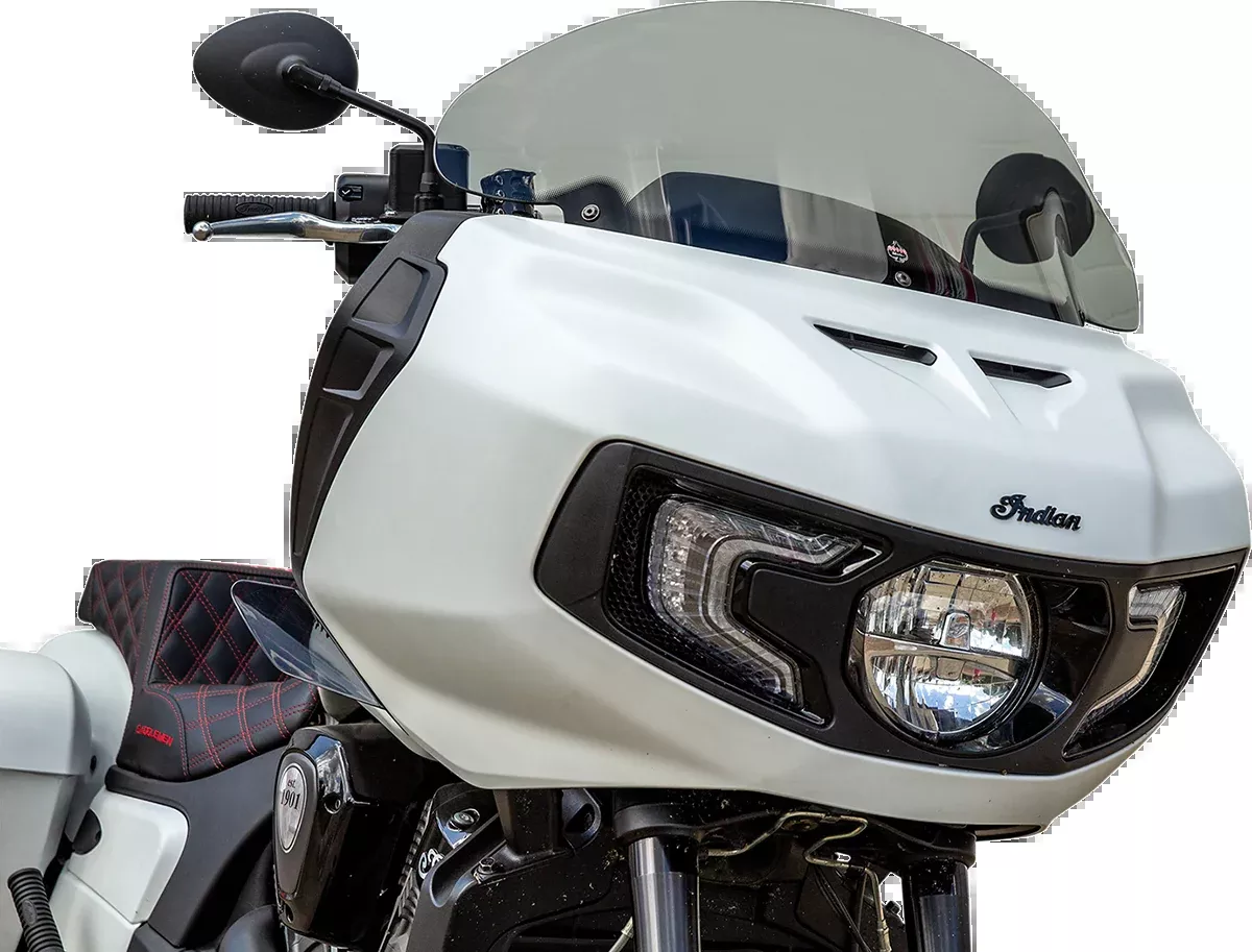 KLOCK WERKS Flare™ Windshield – Tinted – 11″ – Indian KWW-04-0584-T