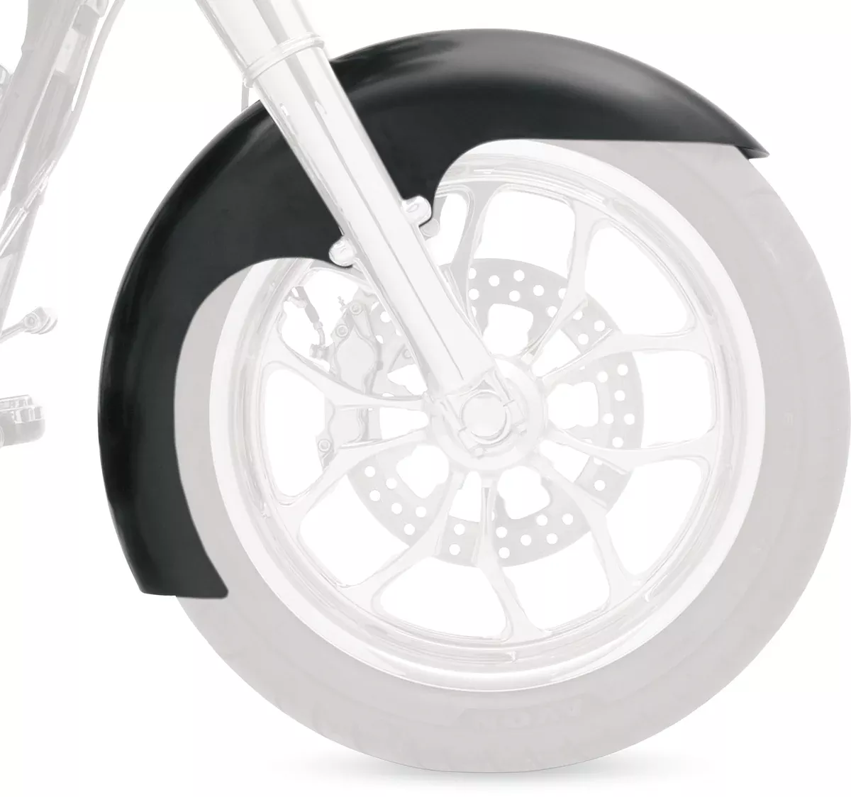 KLOCK WERKS Front Fender - Level - Black