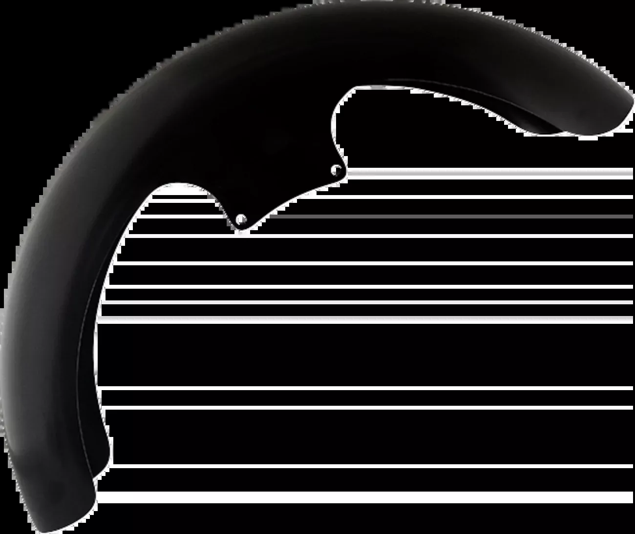 KLOCK WERKS Front Fender – Wrapper – Black – 16″-19″ KWF-01-0313
