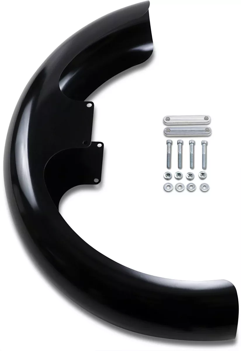 KLOCK WERKS Front Fender – Wrapper – Black – 21″ KWF-02-0518