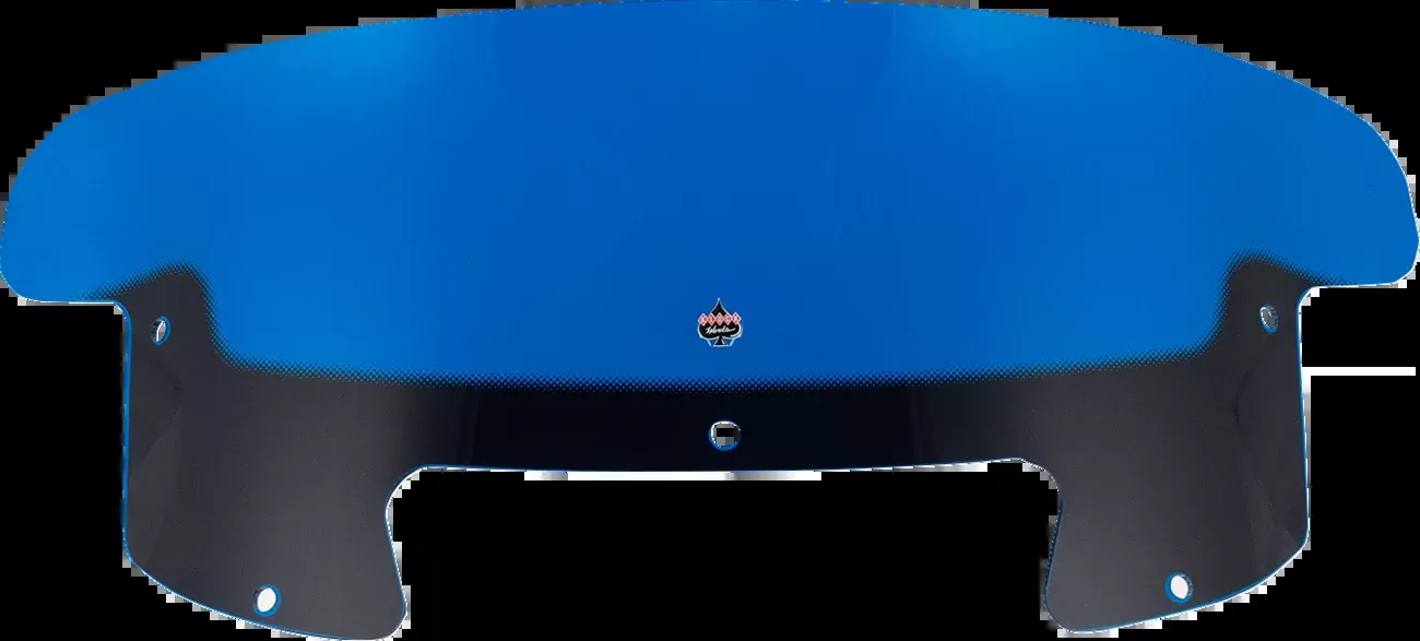 KLOCK WERKS Kolor Flare™ Windshield - 8" - Blue - Indian KWW-04-0623