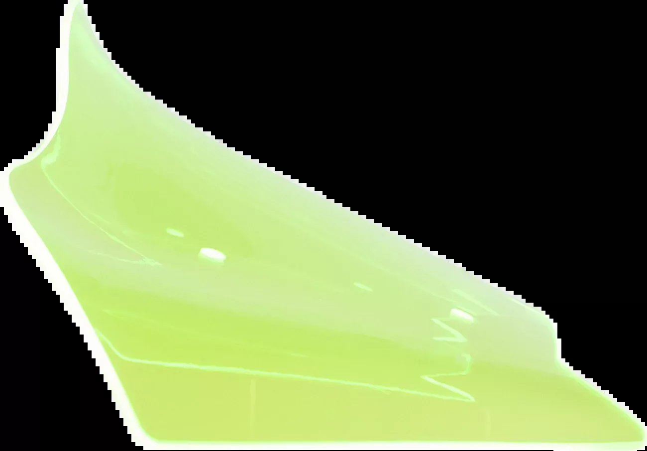 KLOCK WERKS Kolor Flare* Windshield - 8" - Green Ice - '23+ FLHX- KWW-01-0726