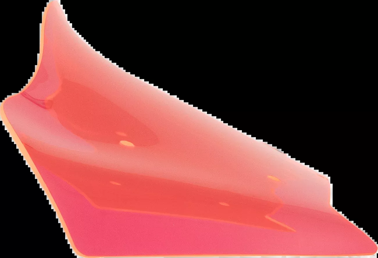 KLOCK WERKS Kolor Flare* Windshield - 8" - Pink Ice - '23+ FLHX- KWW-01-0723